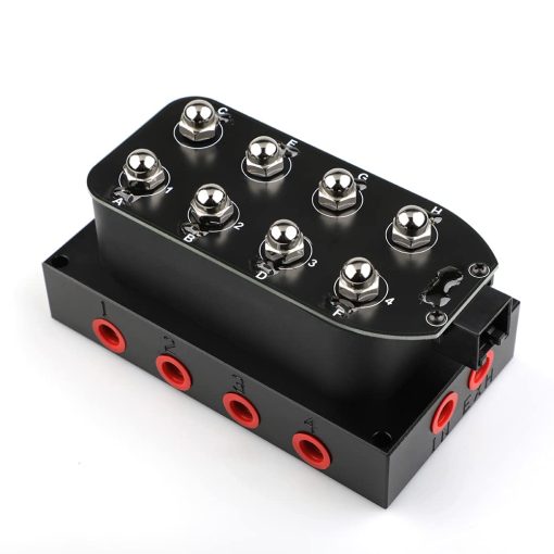 Controlador de Suspension Neumatica con Valvula Solenoide de 1/4 NPT 0-300Psi 12V Controlador de Bolsa de Aire ZHSYMX - Imagen 3