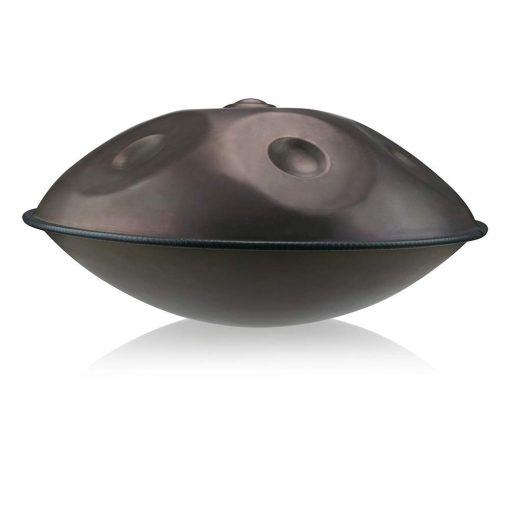 Handpan "Lark Music" en Re Menor 9 notas tambor de acero (58cm de diametro, Superficie Bronce (D Menor) 9 notas D3 A Bb C D E F G A) - Imagen 2