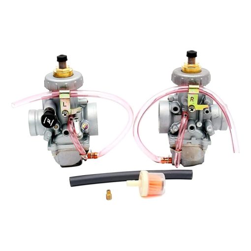 Carburador HICKS 2GU-14102-01-00, 2GU-14101-01-00 compatible con Yamaha Banshee 350 YFZ350 1987-2006, Juego de 2
