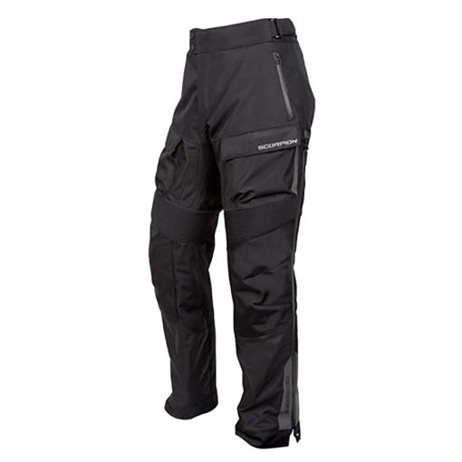 Pantalones superiores para moto ScorpionEXO Seattle WP para hombres de tela (Negro, Mediano) - Imagen 2