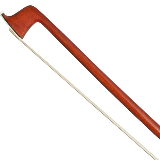 Arco de violin 4/4 tamano completo de madera de IPE de Brasil modelo frances clasico arco redondo para violinistas maestros de violin profesionales de estudiantes - Imagen 2