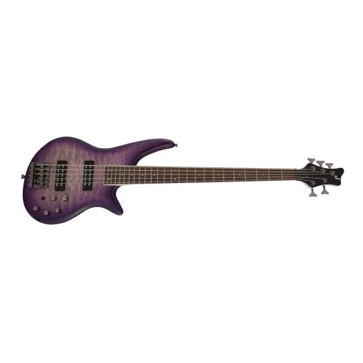 Bajo de 5 Cuerdas Jackson JS Series Spectra JS3QV, Purple Phaze, Diapason de Laurel - Imagen 4