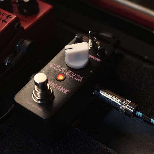 Pedal de Guitarra Bitcrusher SONICAKE Wave Crush Reductor Digital de Bitcrusher Rojo Efecto de Guitarra Sintetizador LoFi Bypass Verdadero - Imagen 7