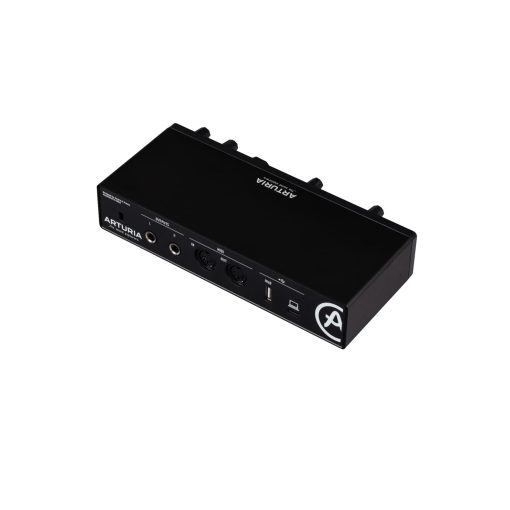Arturia - MiniFuse 2 - Interfaz de audio y MIDI USB compacta con software creativo para grabacion, produccion, podcasting, guitarra - Negro - Imagen 3