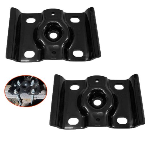 NIXFACE 2Pcs Placa Superior U Bolt Trasero para Ford F-250/350 Superduty Excursion E-250/350 1999-2010 3C3Z-5798-AA 8C24-5798-AA