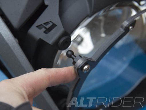 Protector de Faro de Acero Inoxidable AltRider Compatible con R1200/R1250GS/A 2013-2024 - Imagen 4