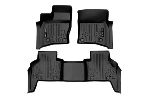 Juego de esterillas para piso SMARTLINER All Weather Custom Fit de 2 filas Compatible con Range Rover Defender 110 2020-2023 (Solo se adapta a los modelos con 3ra fila de asientos) - Imagen 5