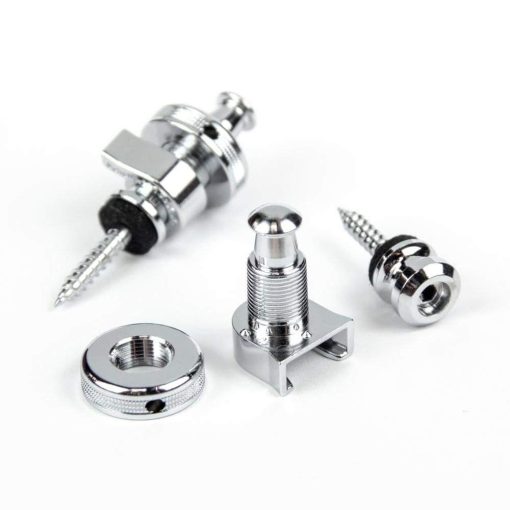Seguros para correa de guitarra Schaller - Cromado - Imagen 3