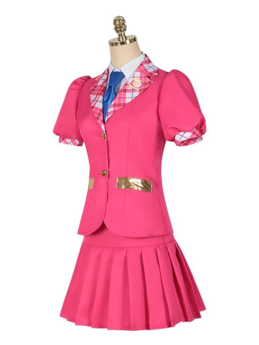 Disfraz de Cosplay de Halloween Anime de la Escuela Princess Delancey para Ninas (Rojo, Talla Extra Grande) - Imagen 3