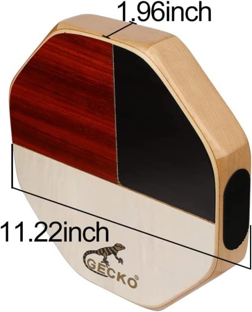 Cajon GECKO, Tambor Portatil con Bolsa de Almacenamiento, Instrumento de Percusion Original, Bongo y Snare, GARANTiA DE 2 AnOS (Nuevo Modelo) - Imagen 6
