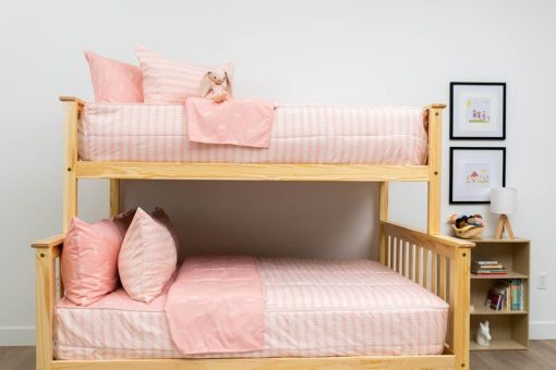 Juego de Cama con Cremallera para Ninas Ballet Rosado de Beddy's, Sabanas y Edredon de Ballet Rosado, Facil de Hacer y Lavar, Incluye Funda de Almohada y Funda de Almohada con Cremallera, Super Suave para Todas las Estaciones - Imagen 7