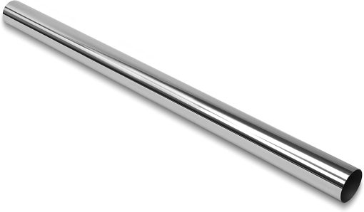 Tubo Recto de Escape Mandrel DIY Personalizable de 5 Pulgadas, Longitud de 47.3 Pulgadas, Tubo Recto Mandrel de 5'' OD, Acero Inoxidable T304, Ajuste Universal - Calibre 17