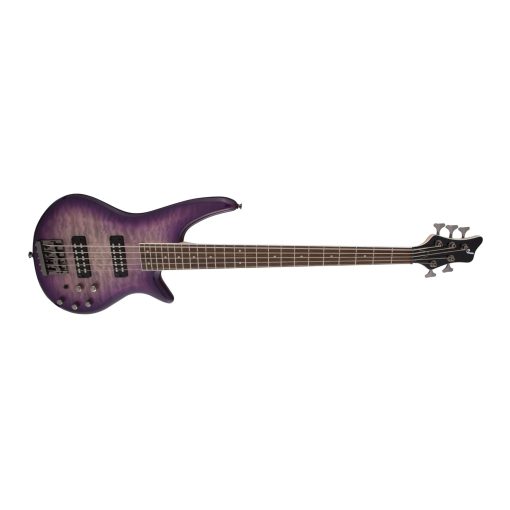 Bajo de 5 Cuerdas Jackson JS Series Spectra JS3QV, Purple Phaze, Diapason de Laurel - Imagen 3
