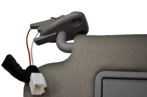 PT Auto Warehouse SNV-HY9307G-LH - Visera para automovil, Gris - con techo corredizo, con luz de tocador, lado del conductor, Reemplaza # 85201-0A750-QS, 852010A750QS - Imagen 5