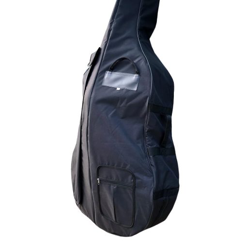 Estuche para Contrabajo WUQIMUSC para tamaño 3/4 de Oxford Cloth con Asas Duraderas y Correas Diseño de multiples bolsillos (forro grueso) - Imagen 3