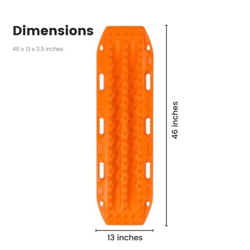 Tablero de recuperacion de vehiculos MAXTRAX MKII Safety Orange - Imagen 3