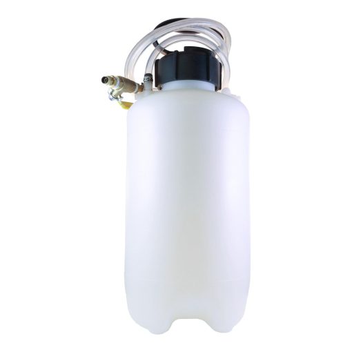 Motive Products 1745 Power Fill Pro Bomba de Transferencia de Liquido 2 Gal Tanque con Valvula Schraeder, Valvula de Bola de Cierre y Manguera, Capacidad de 8 Cuartos - Imagen 4