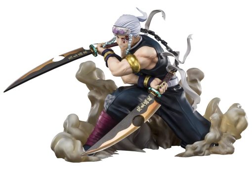 TAMASHII NATIONS - Demon Slayer: Kimetsu no Yaiba - Tengen Uzui, Estatua Coleccionable de Bandai Spirits FiguartsZERO