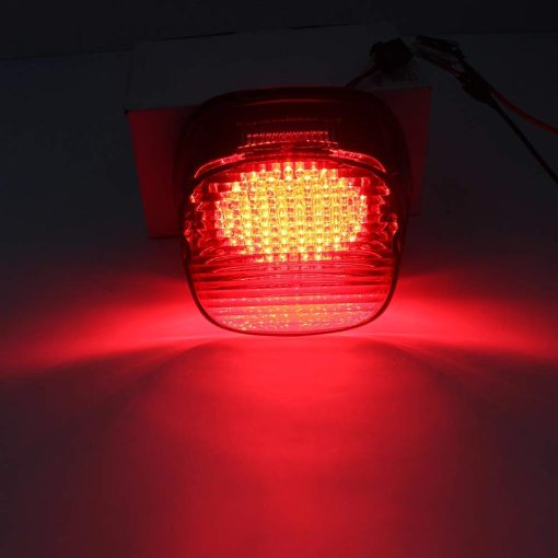 Faro trasero LED parpadeante rojo Eagle Lights para Harley Davidson Sportster/Softail/Touring/Dyna - Imagen 6