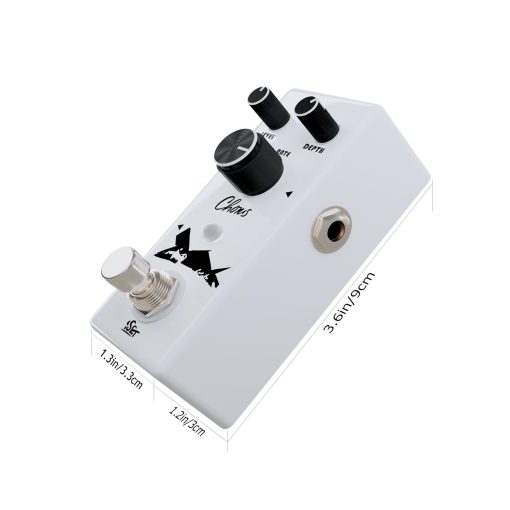 Pedal de Guitarra Chorus Analogico Efecto Tutti para Guitarra Electrica Bajo True Bypass - Imagen 2