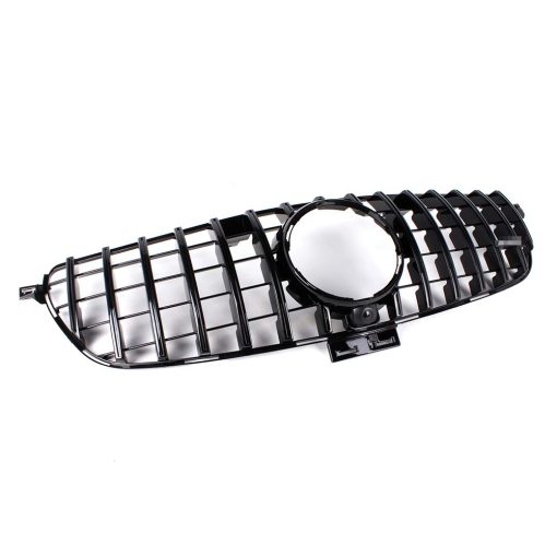 Parrilla delantera GTR para Mercedes Benz GLE Coupe W166 GLE350 GLE400 2016-2018 (Negro) - Imagen 4