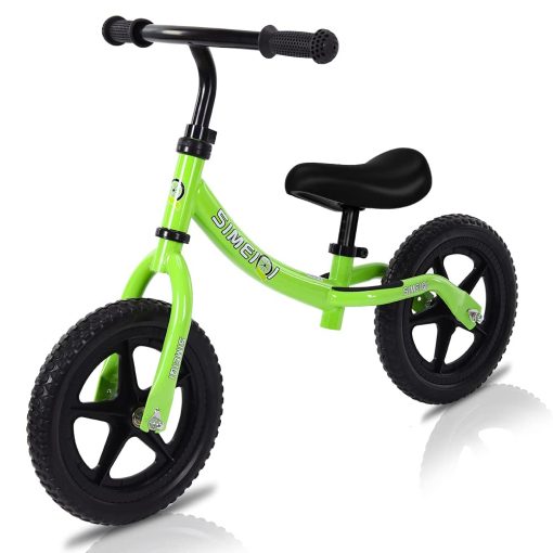Bicicleta de Equilibrio SIMEIQI de 12" para Ninos y Ninas de 2 a 5 Anos Sin Pedales Bicicleta de Entrenamiento de Equilibrio para Ninos Pequenos