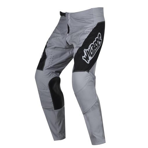 Pantalones de Moto de Montana Willbros MX BMX Descenso para Hombre Motocross ATV Off-Road Motocicleta UTV MTB Negro Gris S=30