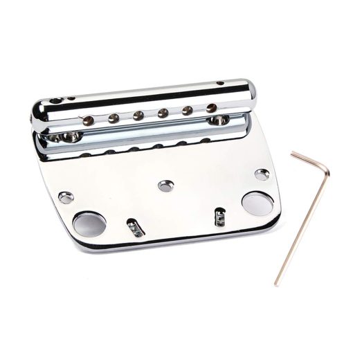 Placa de Puente de Guitarra de 6 Cuerdas para Tremolo y Reemplazo de Puente para Mustang y Guitarras - Imagen 2