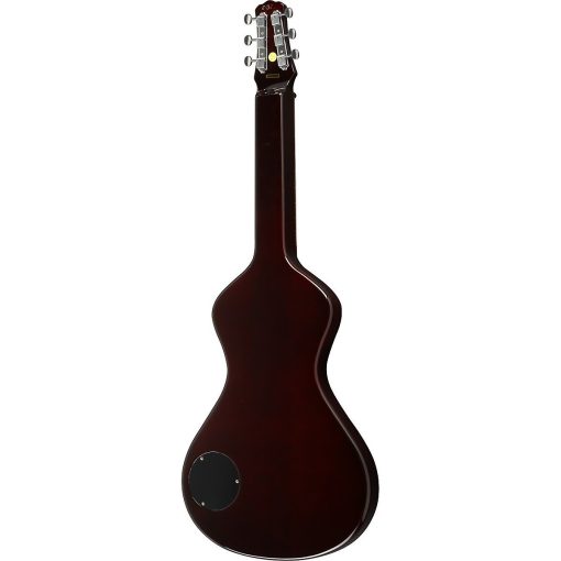 Guitarra Electro Hawaiian Junior Lap Steel de Asher - Color Tobacco Burst - ¡Con funda! - Imagen 5