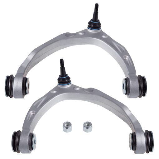 Conjunto de 2 Brazos de Control Superior Delanteros con Junta de Bola AUQDD Compatible con Escalade ESV 15-20 / Silverado 1500 14-18, Tahoe Suburban 15-20 / Sierra 1500 14-18, Yukon XL 15-20 (Reemplazar # K623125 K623126)
