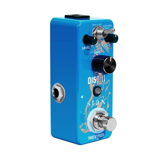 Pedal de Distorsion para Guitarra Stax Solo de Alta Ganancia Pedales de Distorsion para Guitarra Electrica Accesorios para Guitarra Electrica con Respuesta Dinamica y Definicion con Tamano Mini True Bypass - Imagen 5