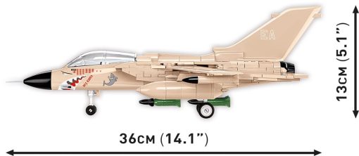 COBI Aviones de las Fuerzas Armadas Panavia Tornado GR.1 Mig Eater - Imagen 3