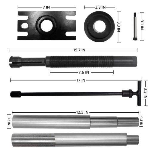 Set de Herramientas de Alineacion y Extraccion de Rodamientos BESTOOL Mercruiser - Alineacion de Motor para Alpha, Alpha 1, MR, Bravo, OMC y Volvo - Imagen 6