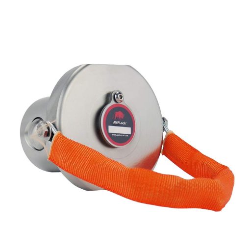 Candado para remolque AMPlock U-BA3 | Candado resistente para anillo de enganche de 3" | Candado patentado para remolques de equipo y actividades de remolque pesado