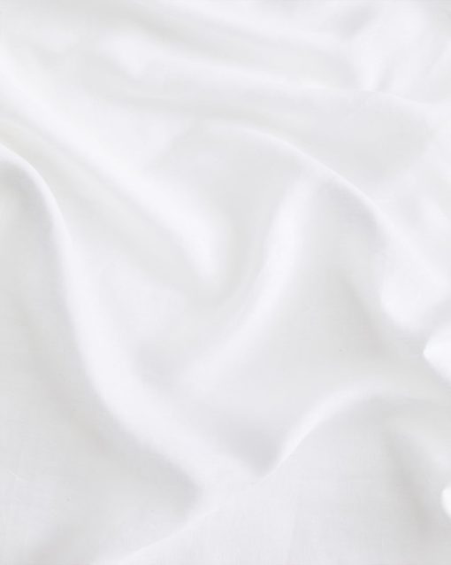 Sabana Ajustable de Lino Bed Threads - Lino 100% de lino frances - 170 GSM - Lujo y respetuoso con el medio ambiente - Transpirable, duradero y suave - Sabana ajustable individual - Lavable a maquina - Ca-R King - Blanco - Imagen 3