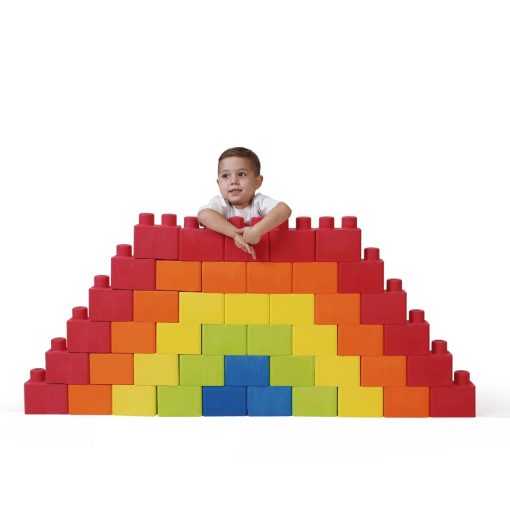 Bloques de Construccion de Goma Espuma MAX 24 Piezas IBRICK Creativos, Educativos, Seguros y Divertidos para Ninos - Imagen 4