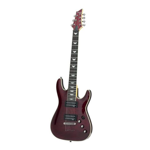 Guitarra electrica Schecter Omen Extreme-7 - Cereza Negra