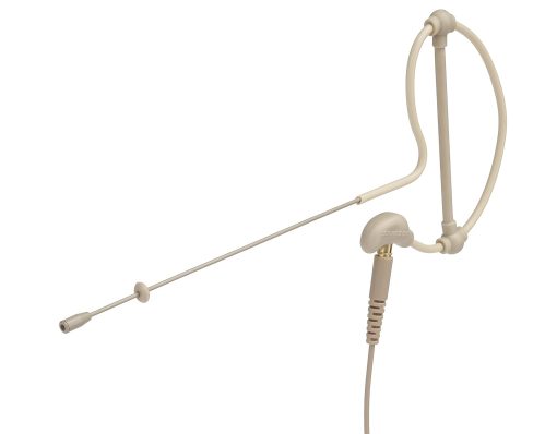 Microfono de condensador Samson SASE50TX omnidireccional para auriculares con capsula de 2.5 mm Clasificacion IP65 (Beige)
