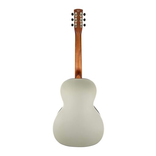 Gretsch G9201 Honey Dipper Round-Neck, Guitarra de Resonador de 6 Cuerdas, Cuerpo de Laton y Diapason de Padauk (diestro, acabado en Weathered Pump House Roof) - Imagen 2