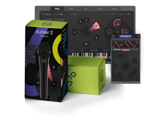Kit de Estudio Dubler 2, Controlador de Voz a Midi, Software de Produccion Incluido, Paquete Completo de Estudio