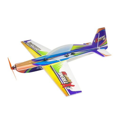 Viloga Avion RC Kit PP Foam Avion, 710mm Avion Deportivo Xtreme, Avion Acrobatico 3D para Adultos (KIT+Motor+ESC+Servos)