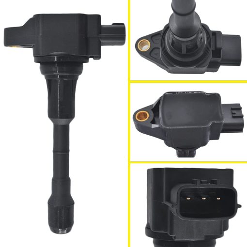 Conjunto de 6 Bujias de Iridio y 6 Bobinas de Encendido Compatible con Nissan Infiniti Maxima Murano Pathfinder Quest Altima Q50 QX60 FX35 370Z Q70 G37 QX50 QX70 V6 Repuesto para UF550 - Imagen 2