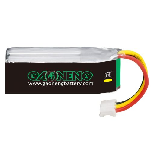 4 Baterias GNB de GAONENG 2S LiPo 350mAh HV 7.6V 70C PH2.0 3PIN para Coche RC 1:28 1/28 4WD Drift K969 K989 wltoys Cepillado - Imagen 3