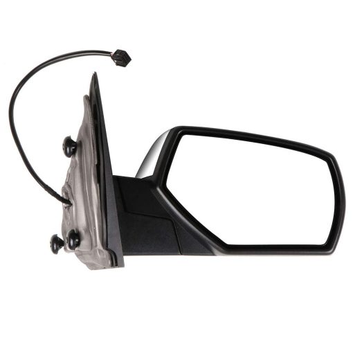 ECCPP Espejo Lado del Pasajero con Potencia Calefactor Derecho Espejo Retrovisor Cromado para Chevy Silverado 1500 GMC Sierra 1500 2014 2015 2016 2017