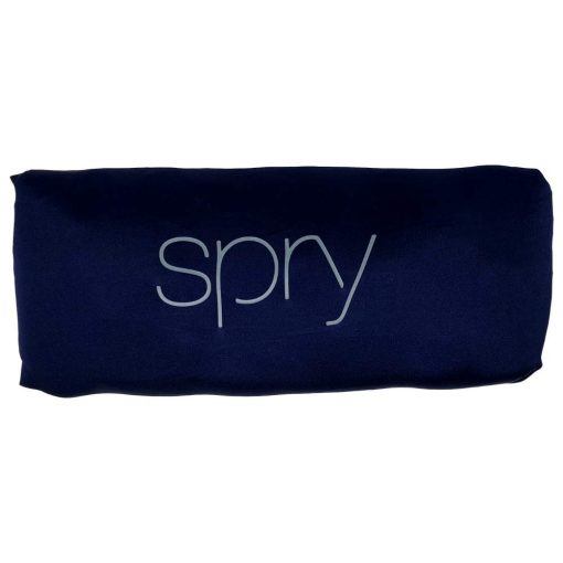 Almohada Spry Recovery - Almohada de Apoyo para Cuello, Espalda, Lumbar, Contorneo de Columna Ideal para Trabajo, Oficina, Sofa y Mas Tecnologia Adaptativa Flo-Form (Azul)