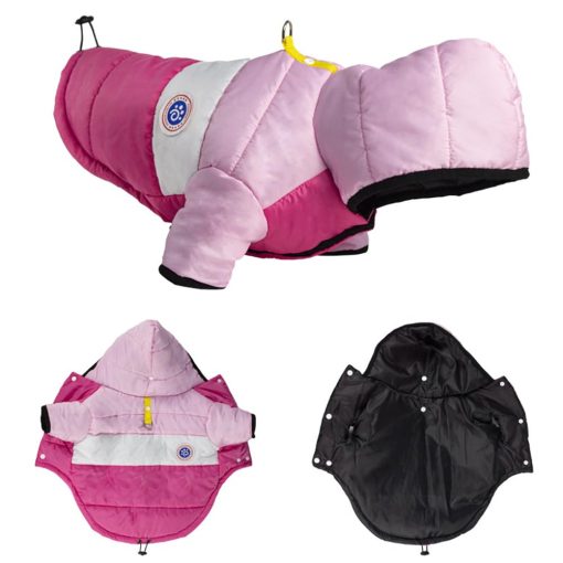 Abrigo calido para perros a prueba de agua en invierno, chaqueta para perros pequenos, ropa para mascotas para clima frio, abrigos de plumas para perros, sudadera con capucha para cachorros, abrigo con capucha para chihuahua y yorkie - Imagen 4