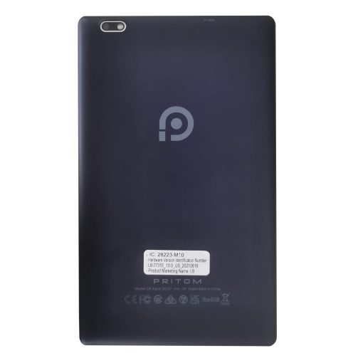 Tableta Android PRITOM de 8 pulgadas, 2GB RAM, 64GB ROM, Quad Core, Pantalla HD IPS, Camara Trasera de 8.0 MP, Wi-Fi, Bluetooth, Tablet PC, Negro - Imagen 8