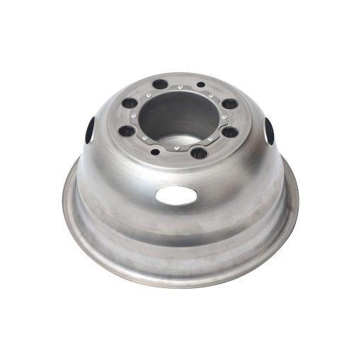 Simulador de rueda de acero inoxidable pulido de 17 pulgadas con 8 pernos y 4 agujeros para 2005-2020 Ford F350 Dually Wheel - Imagen 5