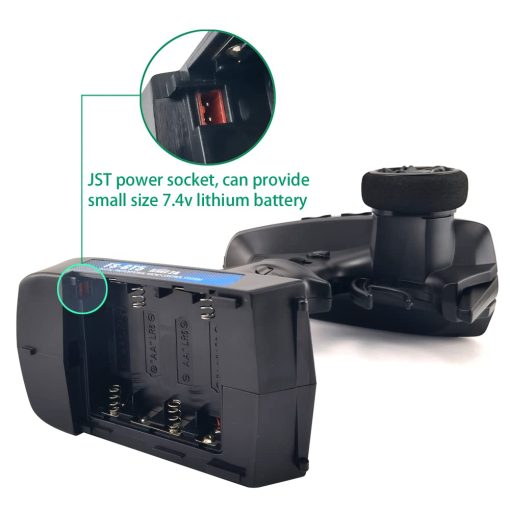 Control Remoto Flysky FS-GT5 de 6 Canales con Receptor de Giro FS-BS6 2.4G para Coche Buggy Crawler Barco Tanque - Imagen 6