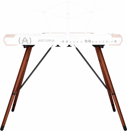 Patas de madera Arturia para AstroLab, KeyLab 88 MkII y PolyBrute - Soporte ajustable, resistente y elegante - Imagen 4